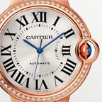 Unworn Ballon Bleu, 18k Rose Gold with Diamond-set, 36mm, Ref# WJBB0034, box and papers