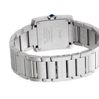 Unworn Tank Francaise, Medium Stainless Steel, 32mm x 27mm, Ref# WSTA0074, box and papers