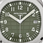 Aquanaut Jumbo Date, Sweep Seconds, 18k White Gold, 42,2 mm, Ref# 5168G-010