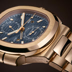 Nautilus Travel Time Chronograph Watch, 18k Rose Gold, 40,5 mm, Ref# 5990/1R-001