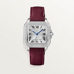 Unworn Santos, Stainless Steel, 35.1mm, Ref# W4SA0005, box and papers