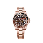 Unworn 2025, GMT-Master II, 18k Everose gold, 40mm, Ref# 126715chnr-0002, box & papers