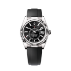 Sky-Dweller, 42mm, 18k White Gold, Ref# 336239-0002