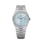 Land-Dweller 40mm Oyster Platinum & Diamonds M127386TBR-0001