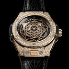Big Bang SANG BLEU KING GOLD PAVÉ Ref# 465.OS.1118.VR.1704.MXM18