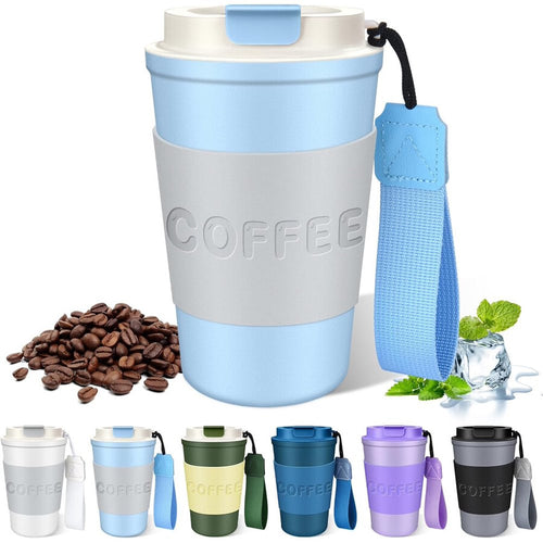 TUPAIPAI 12 oz Tumbler with Lid and Handle Vacuum Insulated Travel
