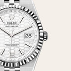 Land-Dweller 40mm Oystersteel & White Gold M127334-0001