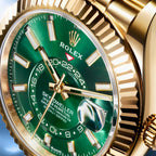 Unworn 2025, Sky-Dweller, 42mm, 18k Yellow Gold, Ref# 336938-0008, box & papers