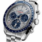 Unworn, Speedmaster Moonphase, Stainless Steel, Chronograph, 43 mm, Ref# 304.30.43.52.06.001, box and papers
