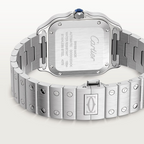 Unworn Santos, Stainless Steel, 35.1mm, Ref# W4SA0005, box and papers