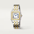 Unworn Panthère, Stainless Steel, 18k Yellow Gold, 29mm x 37mm, Ref# W2PN0007, box and papers