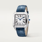 Unworn Santos Dumont, Stainless Steel, 43.5mm x 31.4mm, Ref# WSSA0022, box and papers