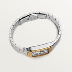 Unworn Santos, Stainless Steel and 18k Yellow Gold, 39.8mm, Ref# W2SA0009, box and papers