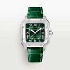 Unworn Santos, Stainless Steel, 41.9mm x 35.1mm, Ref# WSSA0061, box and papers