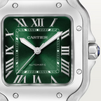 Unworn Santos, Stainless Steel, 41.9mm x 35.1mm, Ref# WSSA0061, box and papers