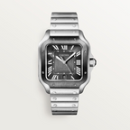 Unworn Santos, Stainless Steel, 39.8mm, Ref# WSSA0037, box and papers