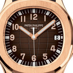 Aquanaut Date, Sweep Seconds Watch, 18k Rose Gold 40,8mm, Ref# 5167R-001