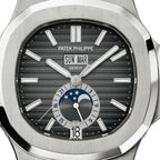 Nautilus Annual Calendar, Moon Phases Watch, Stainless Steel, 40,5 mm, Ref# 5726A-001