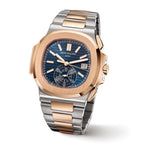 Nautilus Flyback Chronograph, Date Watch, 18k Rose Gold and Stainless Steel, 40,5 mm, Ref# 5980/1AR-001