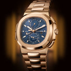 Nautilus Travel Time Chronograph Watch, 18k Rose Gold, 40,5 mm, Ref# 5990/1R-001