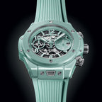 Unworn Big Bang Unico Mint Green Ceramic 42, 441.GS.5221.RX, box and papers