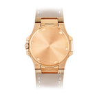 Nautilus Quartz Diamond Ladies Watch, 18k Rose Gold, 32mm, Ref# 7010R-011