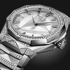 Classic Fusion ORLINSKI BRACELET TITANIUM WHITE ALTERNATIVE PAVÉ Ref# 550.NS.2200.NS.3804.ORL22