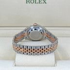 Lady-Datejust 28, Oystersteel and 18k Everose Gold, Ref# 279381RBR-0013