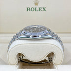 Datejust 41 Oystersteel and white gold Ref# 126334-0018