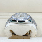 Sky-Dweller, 42mm, Oystersteel and 18k White Gold, White, Jubilee, Ref# 336934-0004