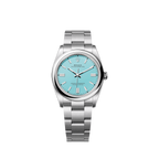Oyster Perpetual 36, Turquoise blue dial, 36mm, Oystersteel Ref# 126000-0006