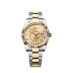 Sky-Dweller, 42mm, Oystersteel and 18k Yellow Gold, Champagne, Oyster, Ref# 336933-0001