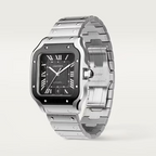 Unworn Santos, Stainless Steel, 39.8mm, Ref# WSSA0037, box and papers
