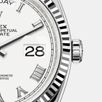 Day-Date, 36mm, Platinum, Ref# 128236-0007