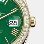 Day-Date, 40mm, 18k Yellow Gold and Diamonds, Ref# 228348rbr-0040