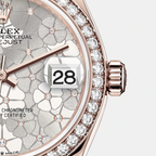 Datejust 31mm, 18k Everose Gold and Diamonds, Ref# 278285rbr-0036