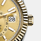Sky-Dweller 42mm, Oystersteel and 18k Yellow Gold, Ref# 326933-0004