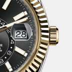 Sky-Dweller 42mm, Oystersteel and 18k Yellow Gold, Ref# 326933-0005