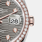Datejust 36mm, Oystersteel and 18k Everose Gold, Ref# 126281rbr-0029