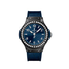 Big Bang, Ceramic Blue Diamonds, 38mm, Ref# 361.CM.7170.LR.1204