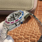 Submariner Silver Blue/Red Diamond, 40mm