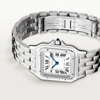 Unworn Panthère Medium, Stainless Steel, 27mm x 37mm, Ref# WSPN0015, box and papers