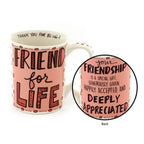 Friend For Life Handrawn Mug 6000112