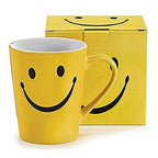 Smiley Happy Face 14 oz Stoneware Coffee Mug/Cup
