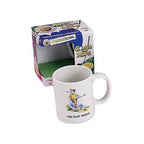 Finkstrom Golfer Gag Novelty Coffee Mug The Foot Wedge Ceramic Funny
