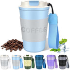 TUPAIPAI 12 oz Tumbler with Lid and Handle Vacuum Insulated Travel