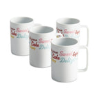 Cake Boss Set of 4 Icing & Quotes Porcelain Mugs