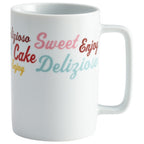 Cake Boss Set of 4 Icing & Quotes Porcelain Mugs
