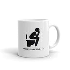Downloading Funny Novelty Humor 11oz White Ceramic Glass Coffee Tea