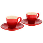 Le Creuset S/2 Espresso C&S Cerise
